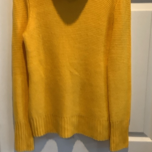 Banana Republic Yellow Cowl Neck Sweater - Picture 5 of 10